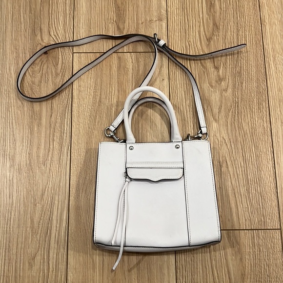 Rebecca Minkoff Handbags - Rebecca Minkoff White Mini Tote Bag